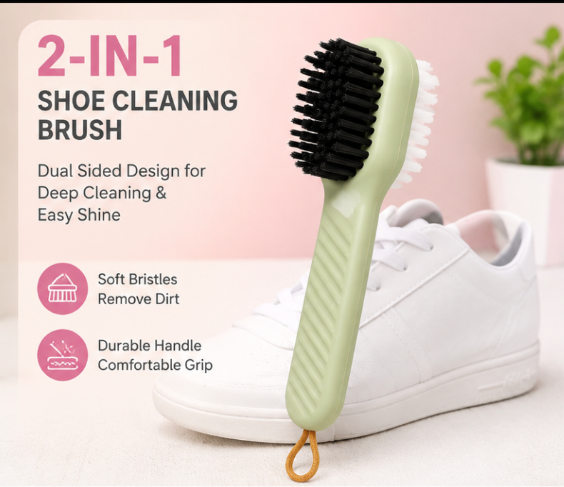The Multifunctional Shoe Brush