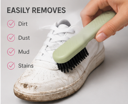 The Multifunctional Shoe Brush