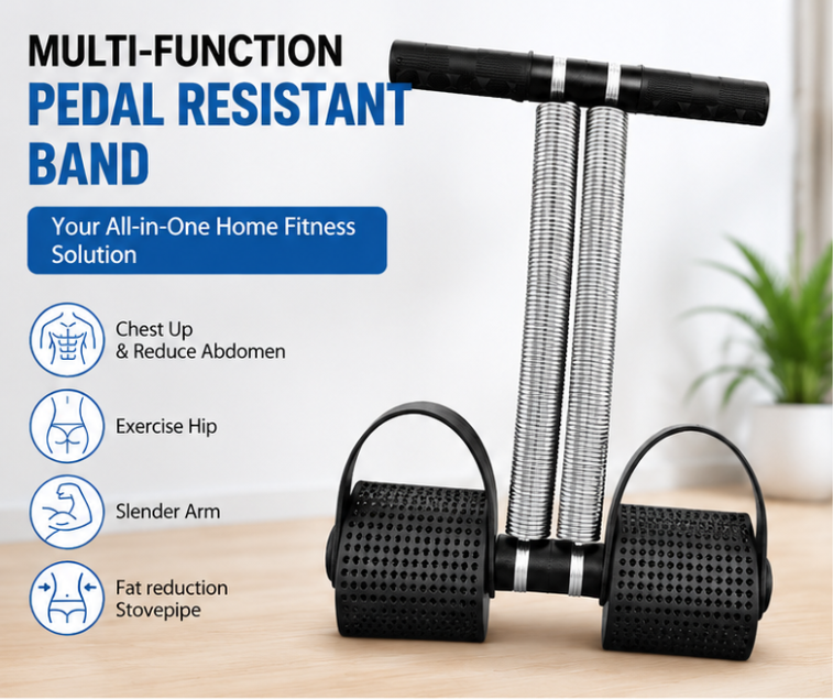 MultiFunctional Pedal Resistance Band