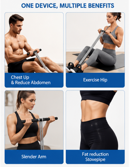 MultiFunctional Pedal Resistance Band