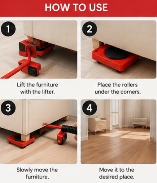 Furniture Lifter Set