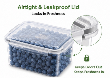FreshLock Drain & Store Food Containers.